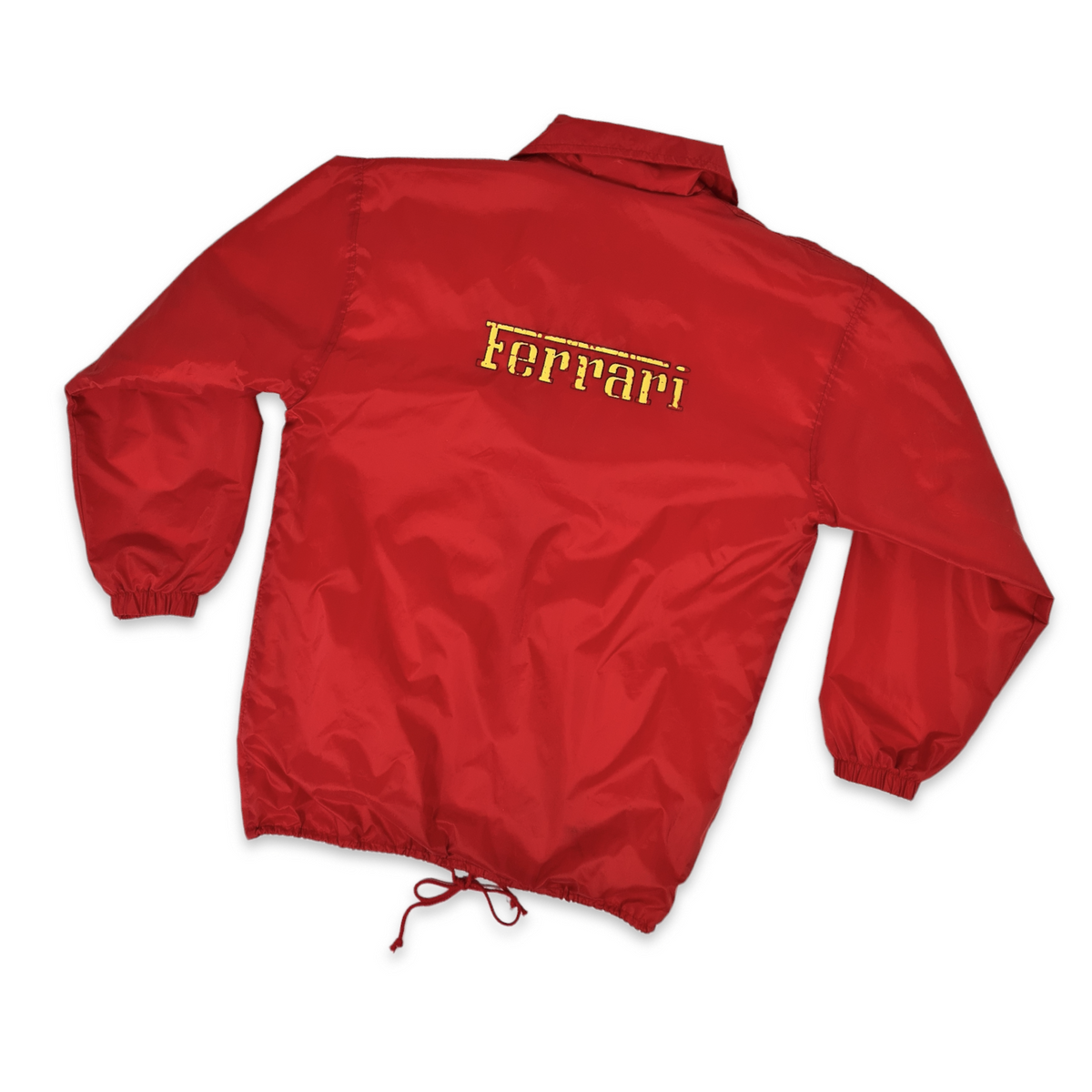 Ferrari windbreaker jacket red sales