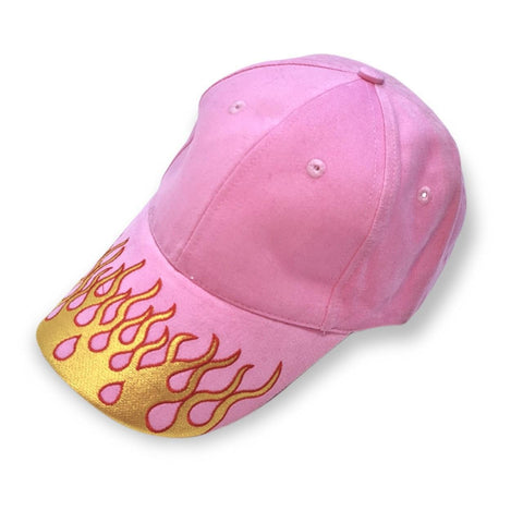 VINTAGE : FLAMING HOT PINK DEADSTOCK CAP