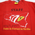 FERRARI: Rare Staff Sicilia 1947-1997 Shirt: L - Hahayoureugly Berlin