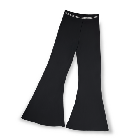 BLACK FLARED PANTS : SIZE XS/S