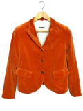 JIL SANDER: Orange Blazer: M