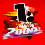 MICHAEL SCHUMACHER COLLECTION : WORLD CHAMPION 2000 DEADSTOCK TEE : XL